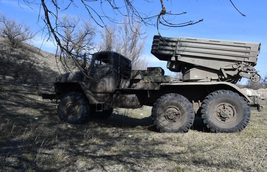 Russia Ukraine Military Operation Rocket Launchers
