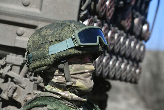 Russia Ukraine Military Operation Rocket Launchers