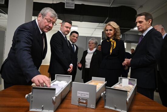 Opening new building of Russian State Archive of Cinema and Photo Documents