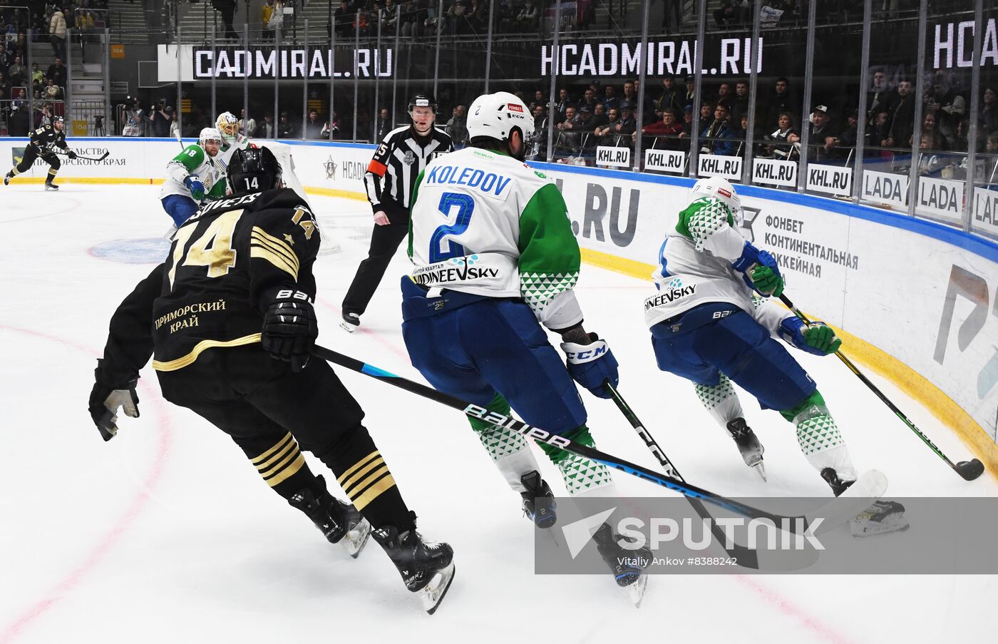 Russia Ice Hockey Kontinental League Admiral - Salavat Yulaev