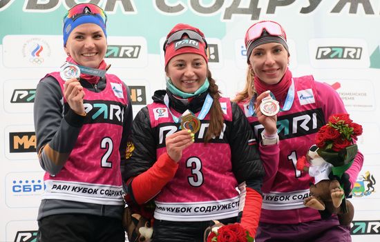 Russia Biathlon Commonwealth Cup Women
