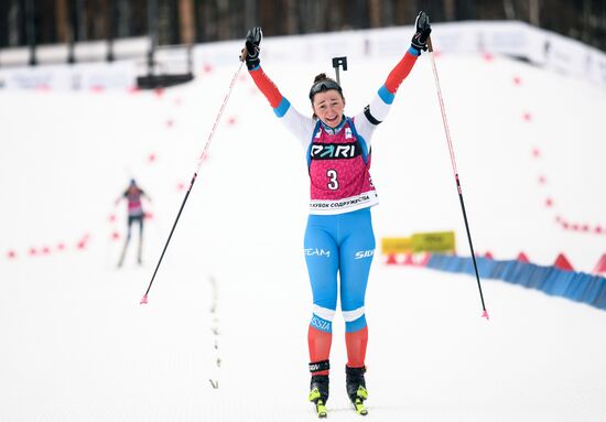 Russia Biathlon Commonwealth Cup Women