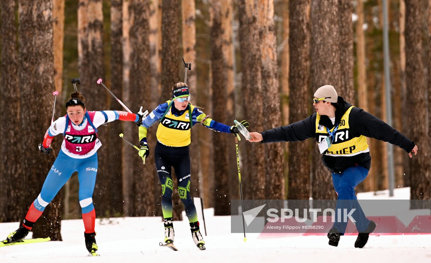 Russia Biathlon Commonwealth Cup Women