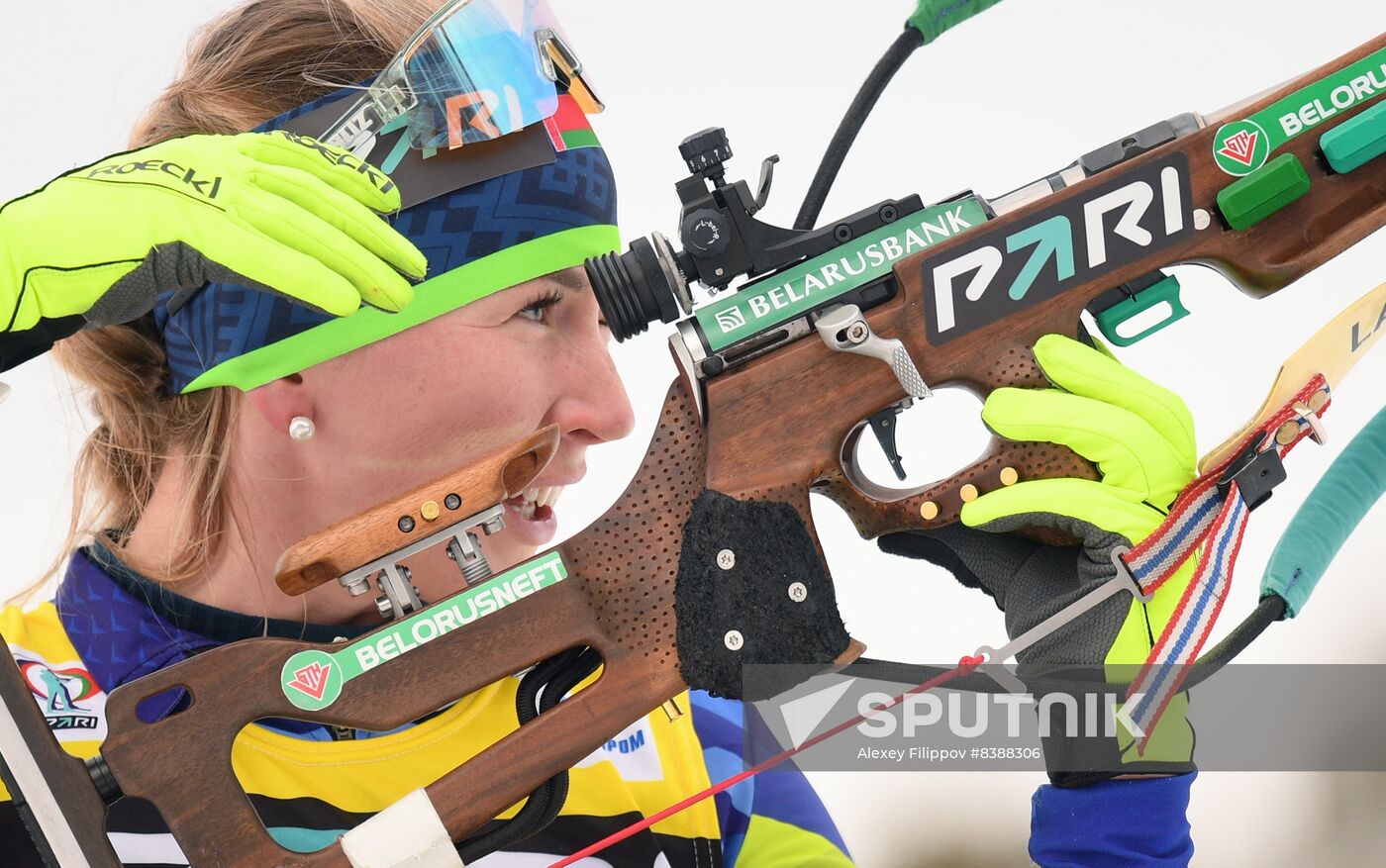 Russia Biathlon Commonwealth Cup Women