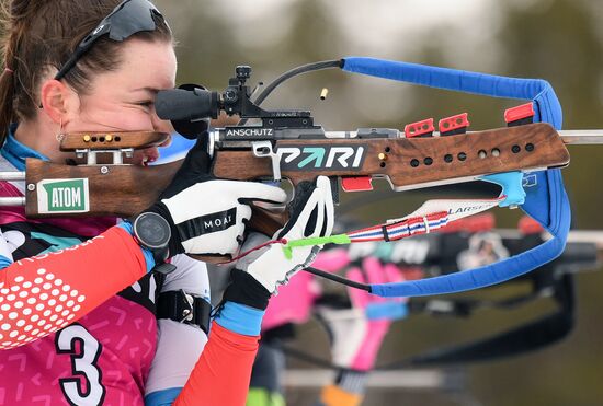 Russia Biathlon Commonwealth Cup Women