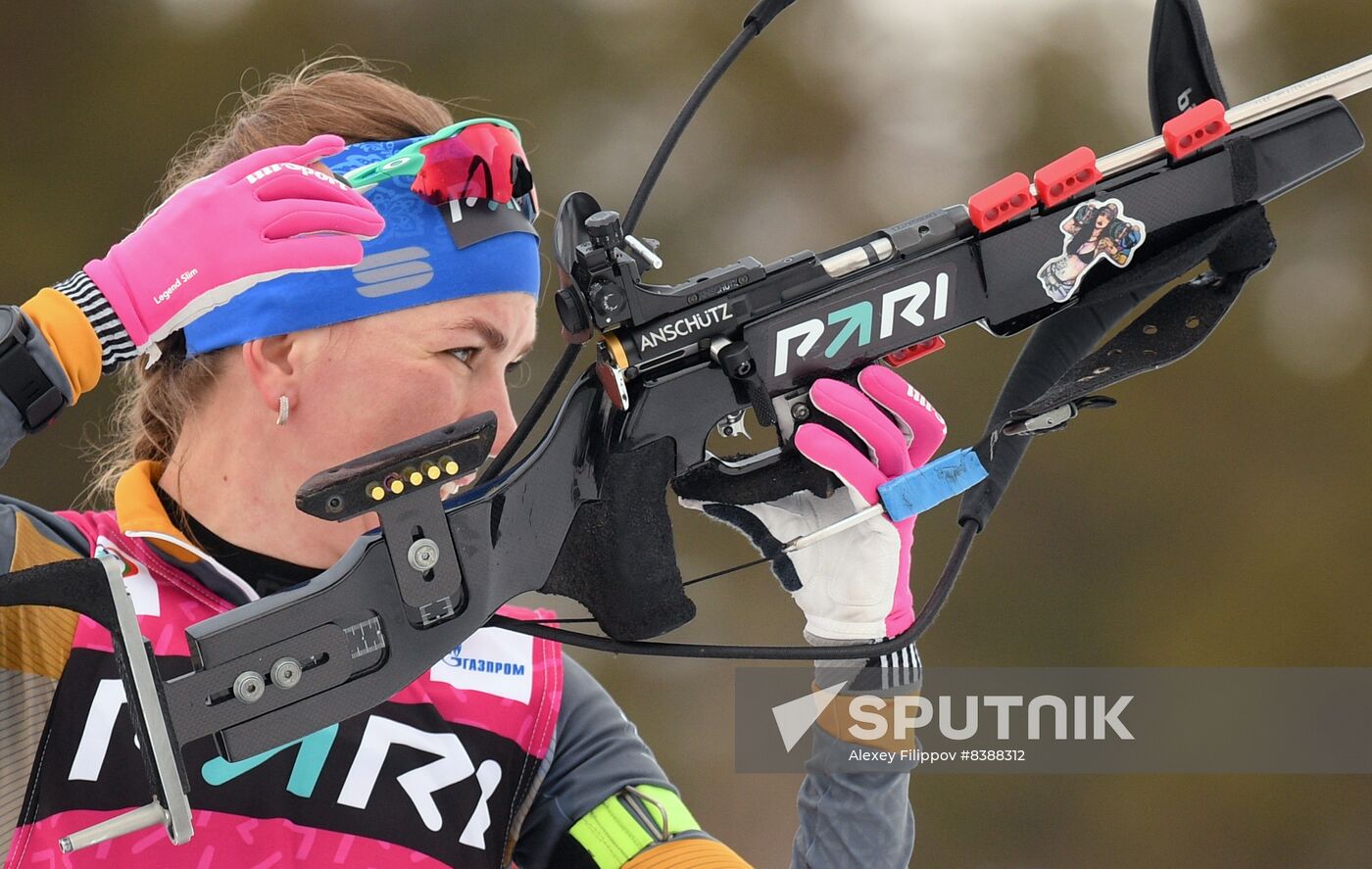 Russia Biathlon Commonwealth Cup Women