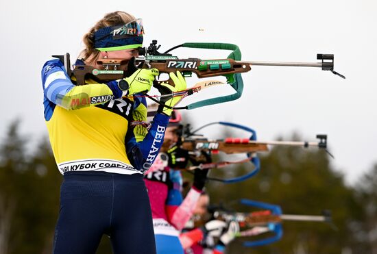 Russia Biathlon Commonwealth Cup Women