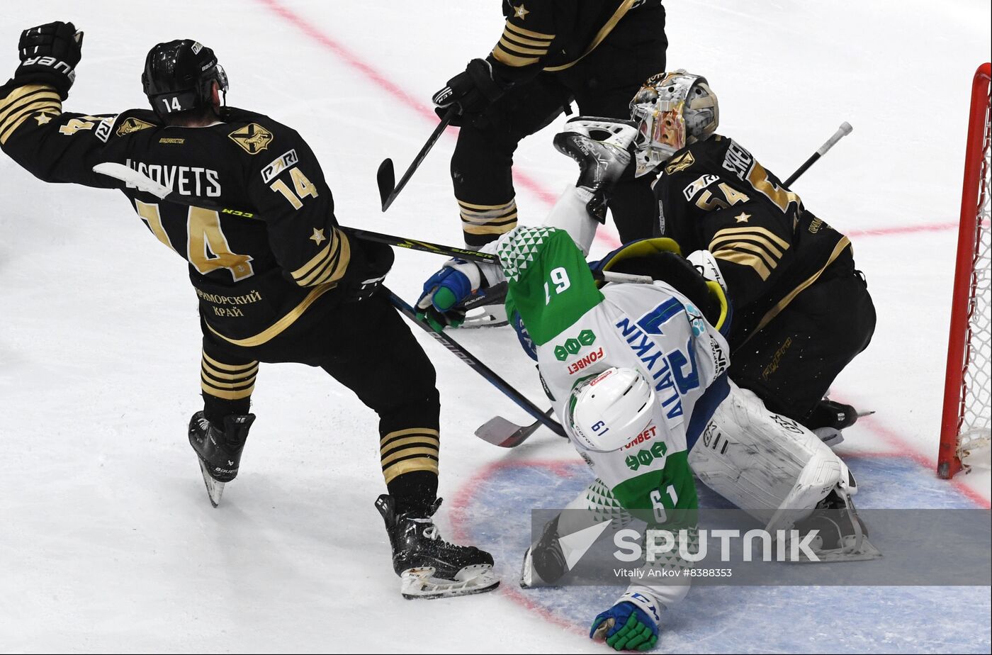 Russia Ice Hockey Kontinental League Admiral - Salavat Yulaev