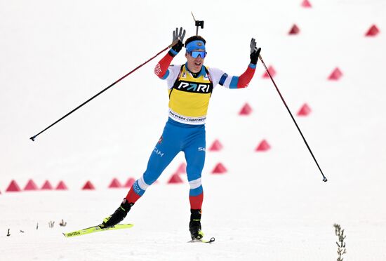 Russia Biathlon Commonwealth Cup Men