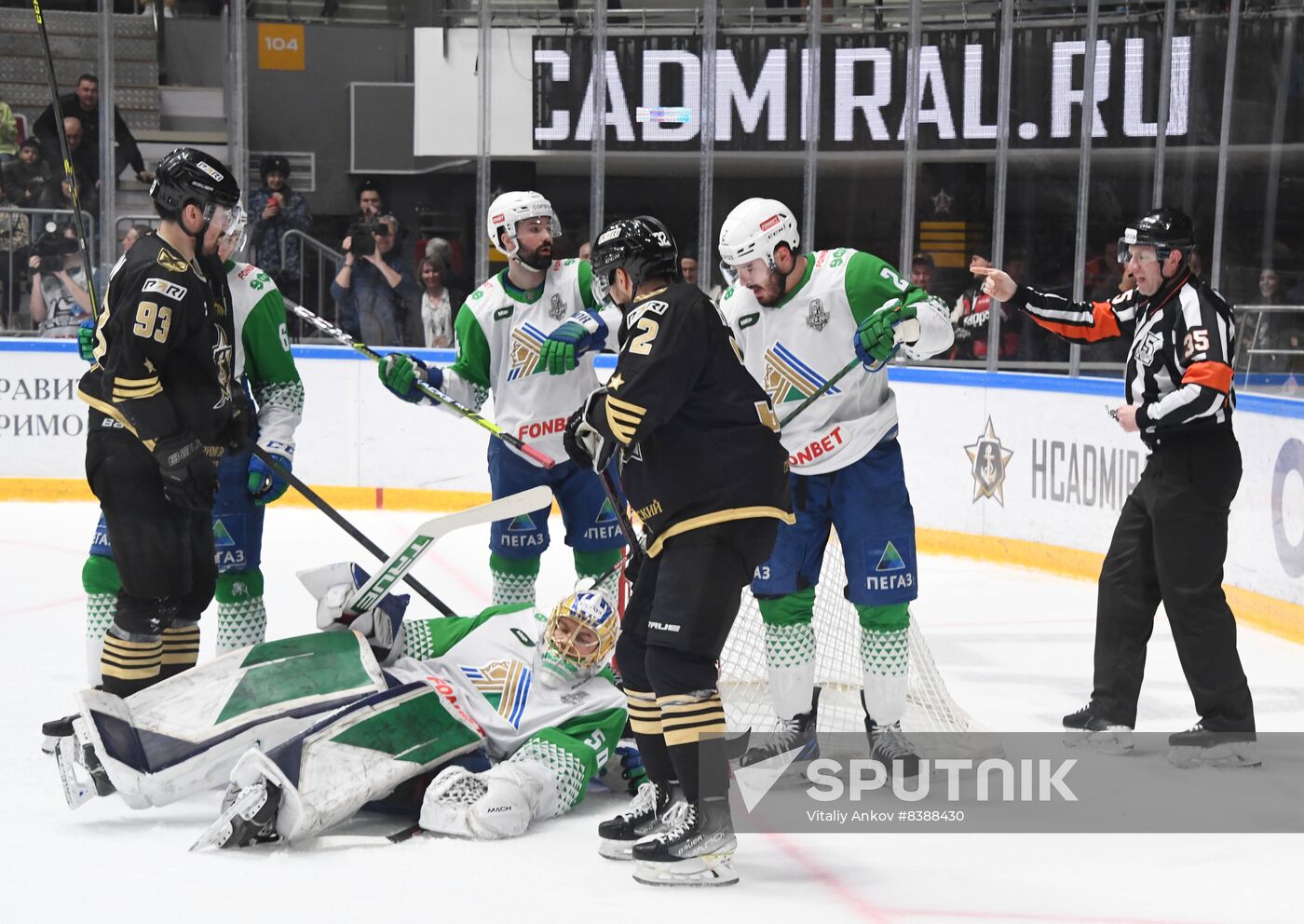 Russia Ice Hockey Kontinental League Admiral - Salavat Yulaev