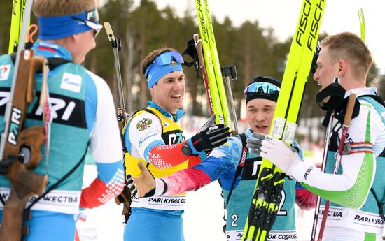 Russia Biathlon Commonwealth Cup Men