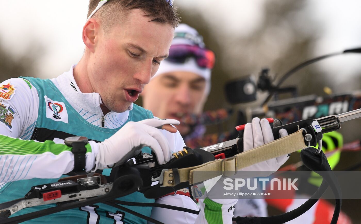 Russia Biathlon Commonwealth Cup Men