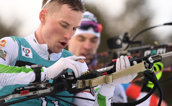 Russia Biathlon Commonwealth Cup Men