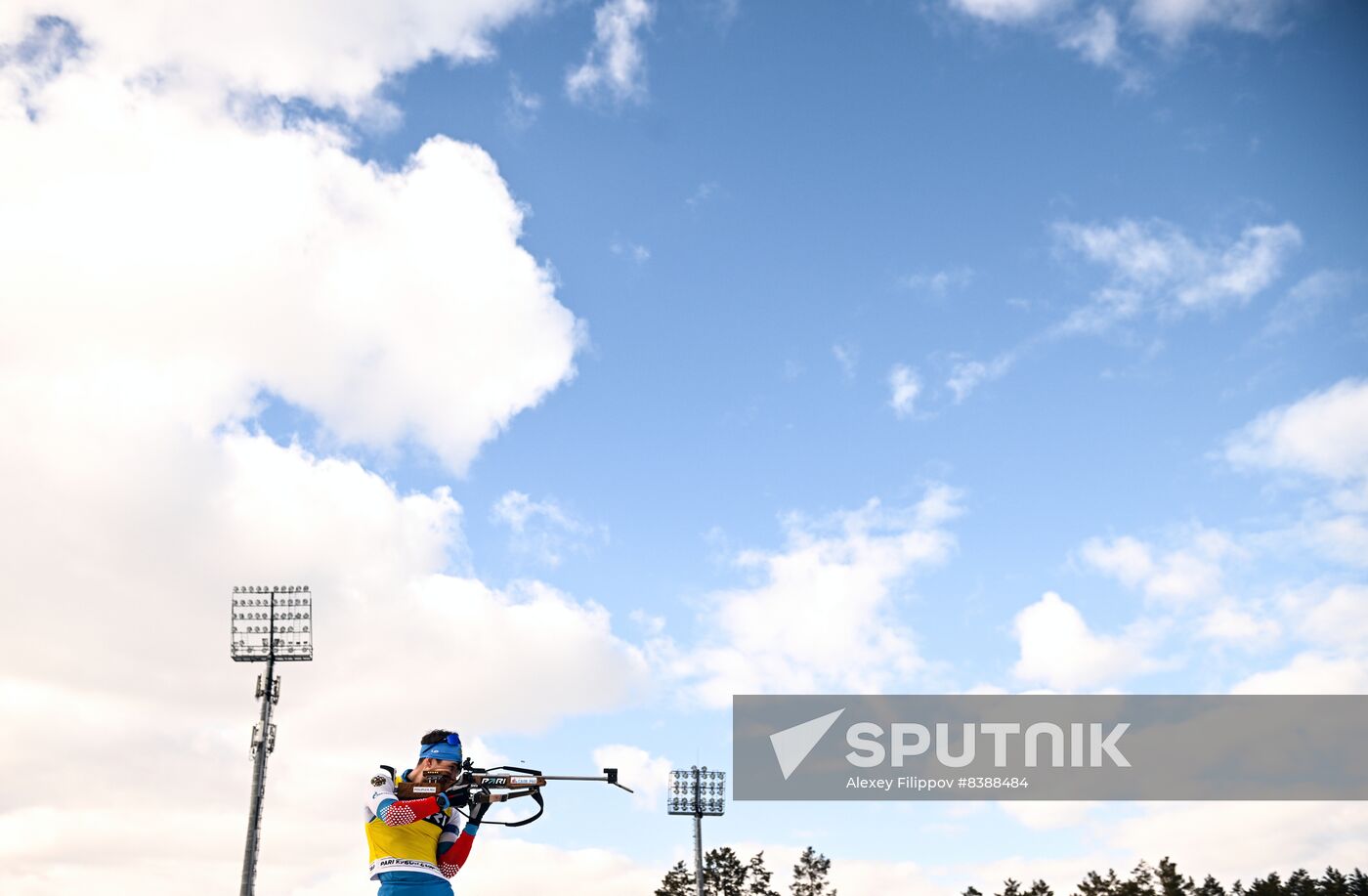 Russia Biathlon Commonwealth Cup Men