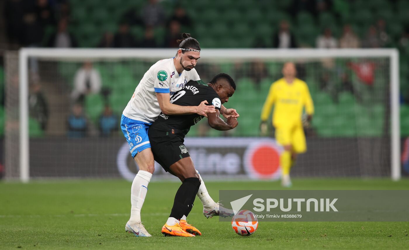 Russia Soccer Premier-League Krasnodar - Dynamo