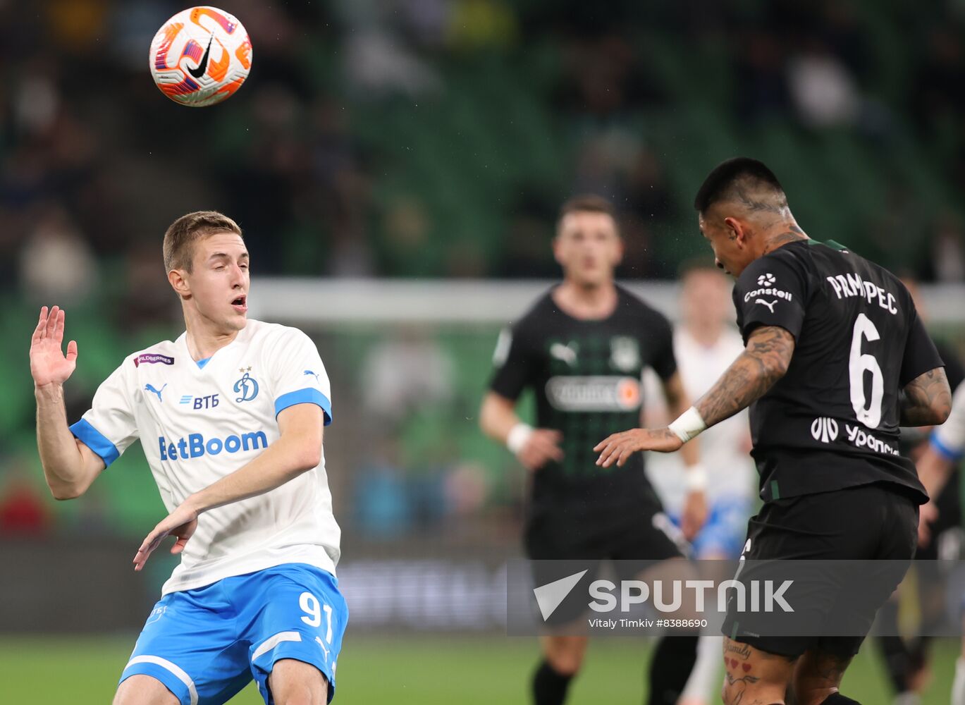 Russia Soccer Premier-League Krasnodar - Dynamo