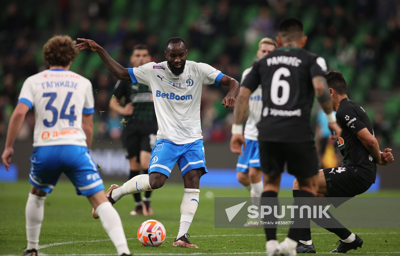 Russia Soccer Premier-League Krasnodar - Dynamo