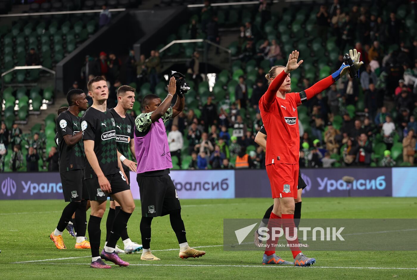 Russia Soccer Premier-League Krasnodar - Dynamo