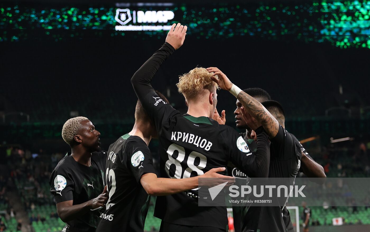 Russia Soccer Premier-League Krasnodar - Dynamo