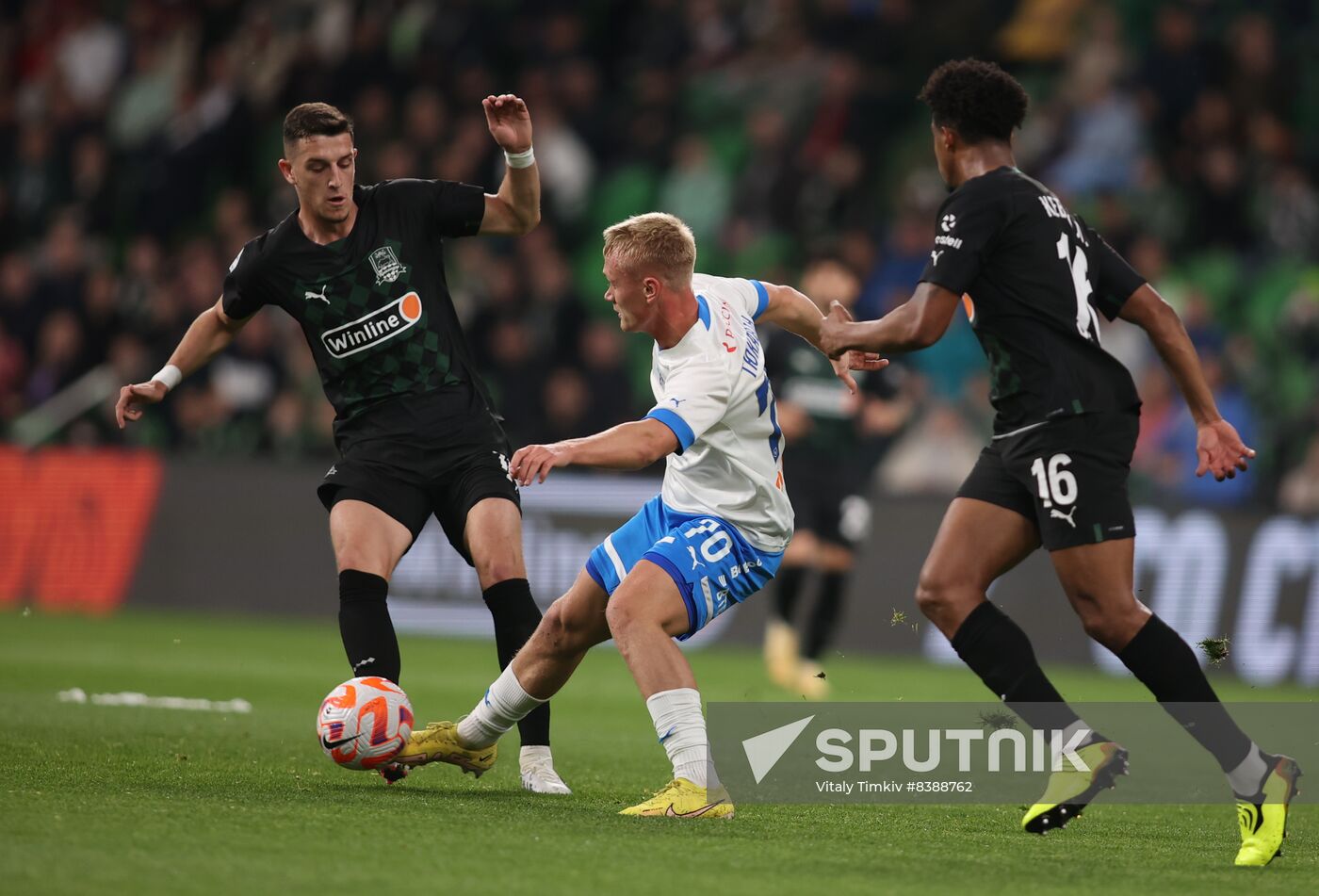 Russia Soccer Premier-League Krasnodar - Dynamo