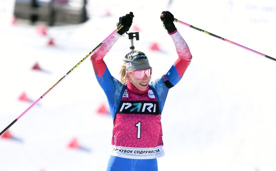 Russia Biathlon Commonwealth Cup Women