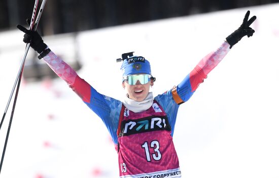 Russia Biathlon Commonwealth Cup Women