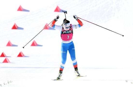 Russia Biathlon Commonwealth Cup Women