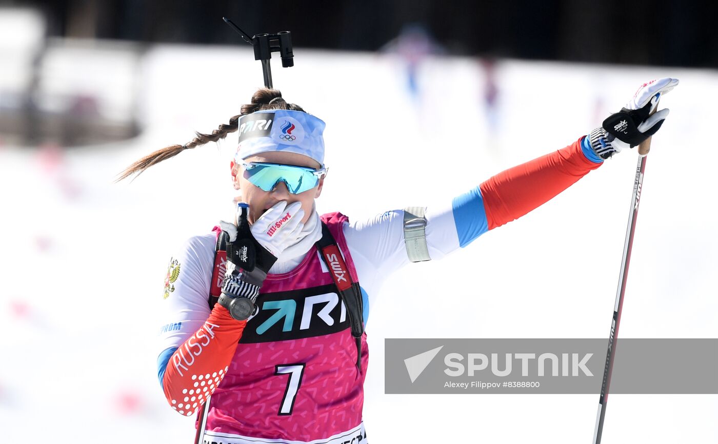 Russia Biathlon Commonwealth Cup Women