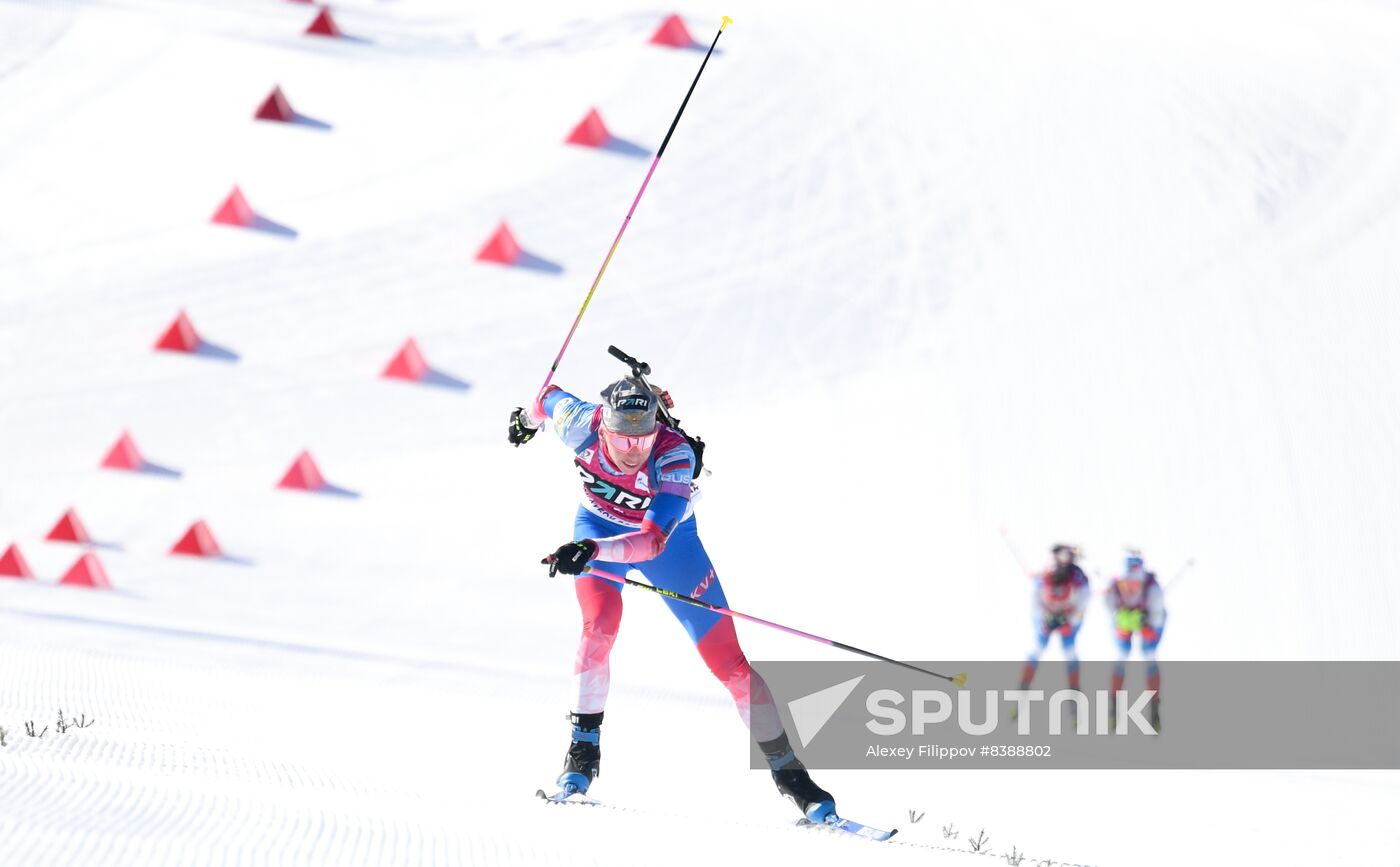 Russia Biathlon Commonwealth Cup Women