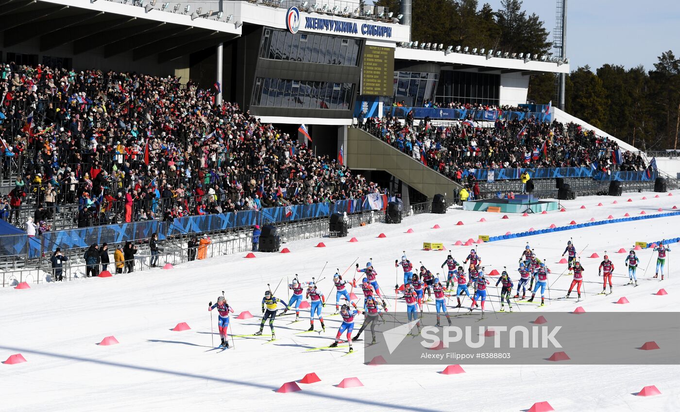 Russia Biathlon Commonwealth Cup Women
