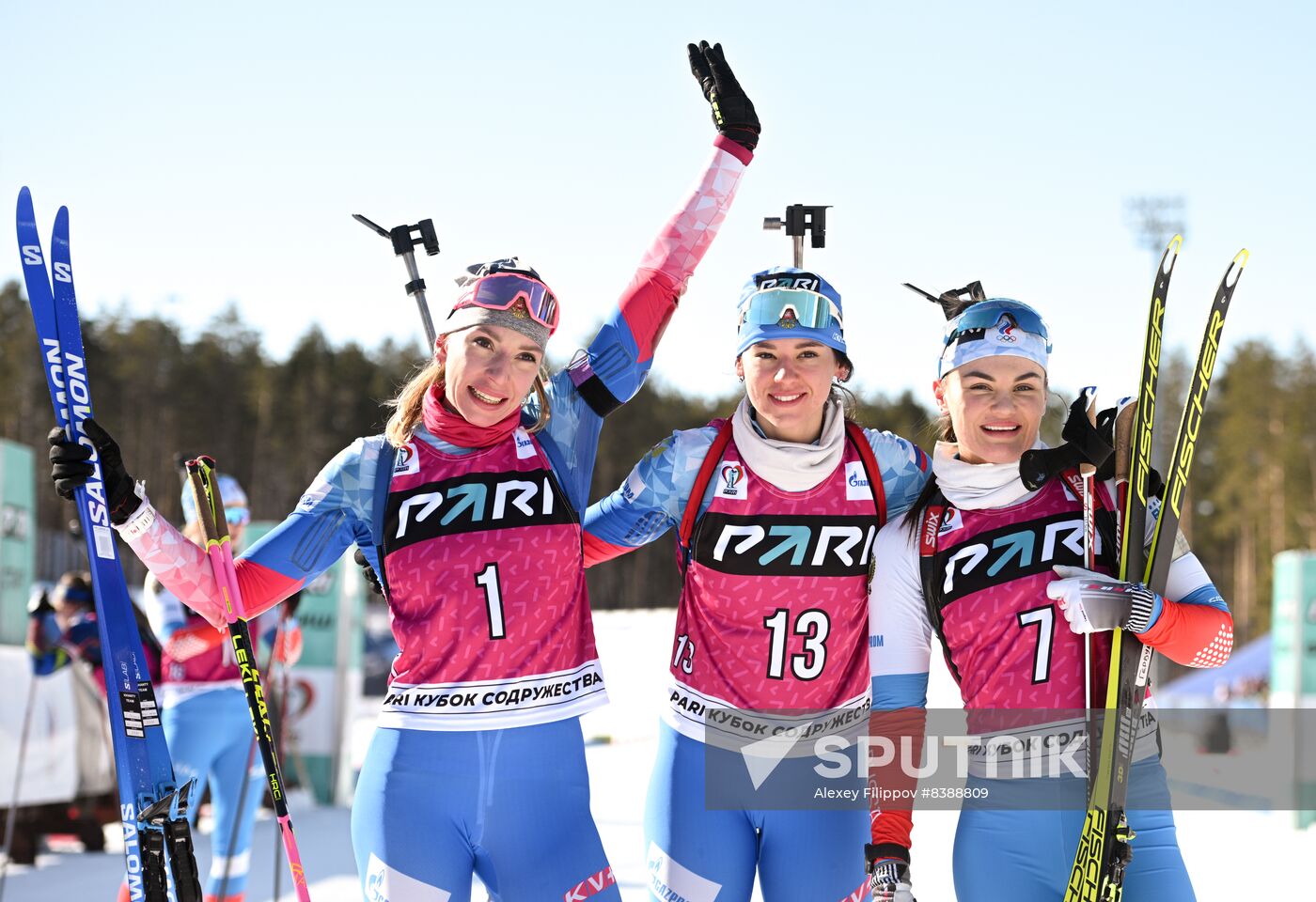 Russia Biathlon Commonwealth Cup Women