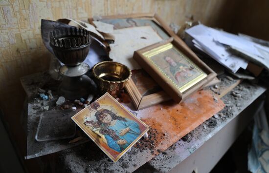 Russia Ukraine Military Operation Shelling