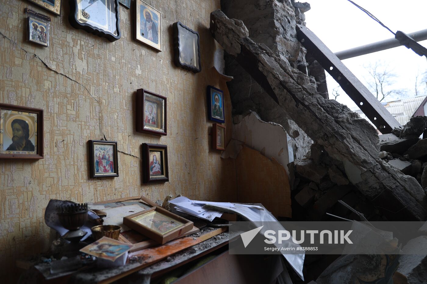 Russia Ukraine Military Operation Shelling