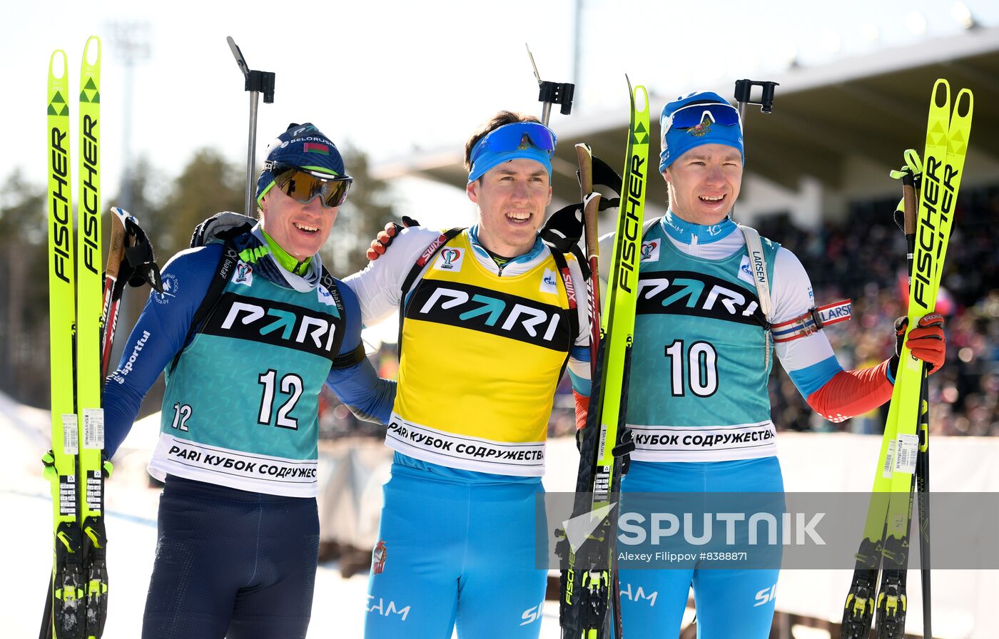 Russia Biathlon Commonwealth Cup Men