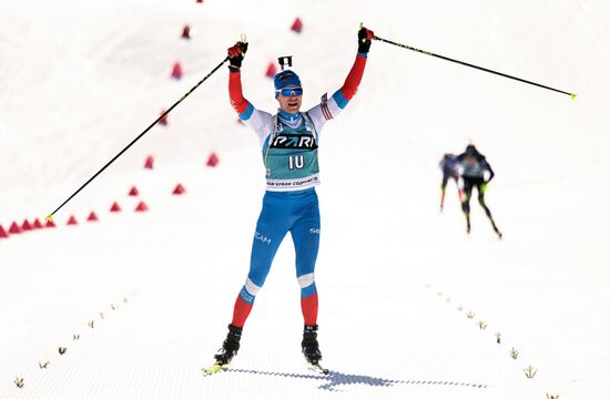 Russia Biathlon Commonwealth Cup Men