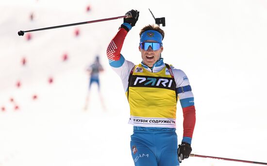 Russia Biathlon Commonwealth Cup Men