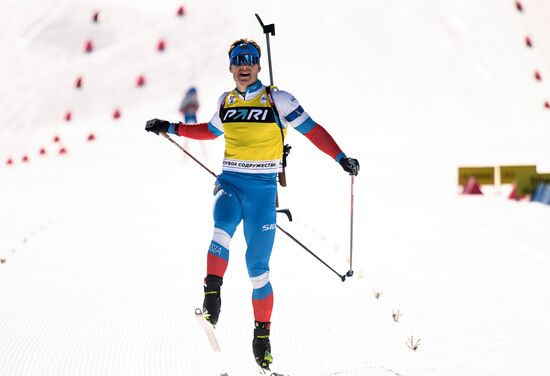Russia Biathlon Commonwealth Cup Men