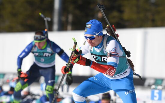 Russia Biathlon Commonwealth Cup Men