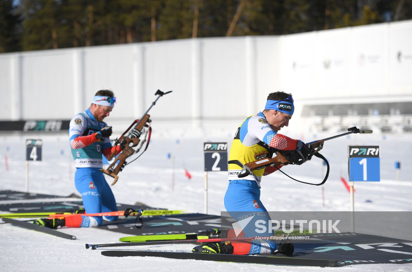 Russia Biathlon Commonwealth Cup Men