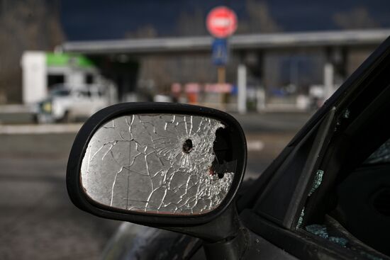 Russia Ukraine Military Operation Shelling