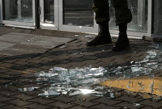 Russia Ukraine Military Operation Shelling