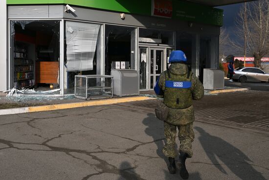 Russia Ukraine Military Operation Shelling