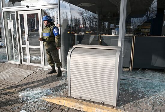 Russia Ukraine Military Operation Shelling