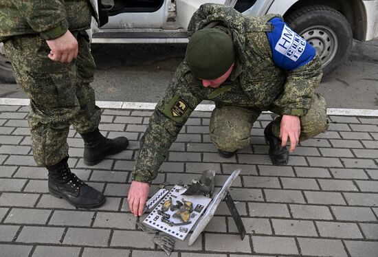 Russia Ukraine Military Operation Shelling