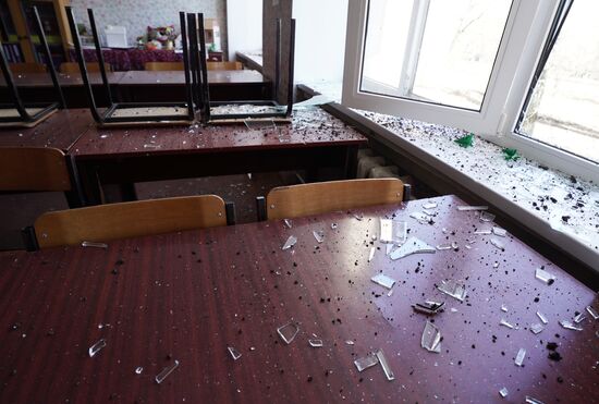Russia Ukraine Military Operation Shelling