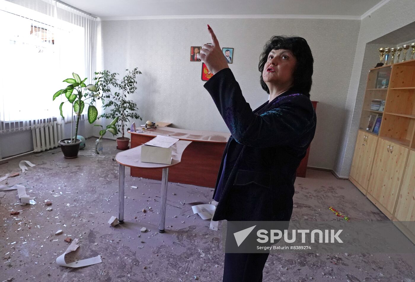 Russia Ukraine Military Operation Shelling