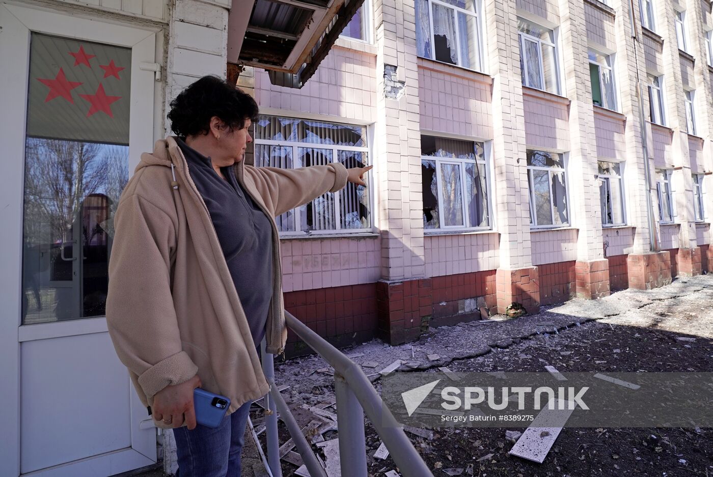 Russia Ukraine Military Operation Shelling