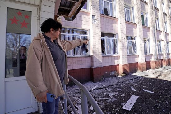 Russia Ukraine Military Operation Shelling