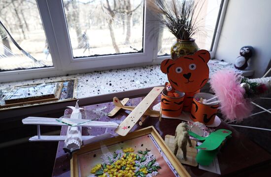 Russia Ukraine Military Operation Shelling