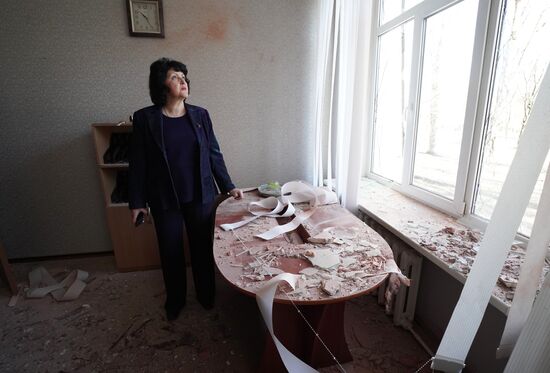 Russia Ukraine Military Operation Shelling